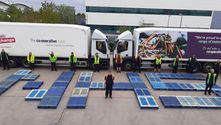 Leicester-based Co-op distribution team honour NHS with visual tribute