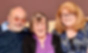 Lynne, Carol and Rick celebrate 20 years of Shared Lives