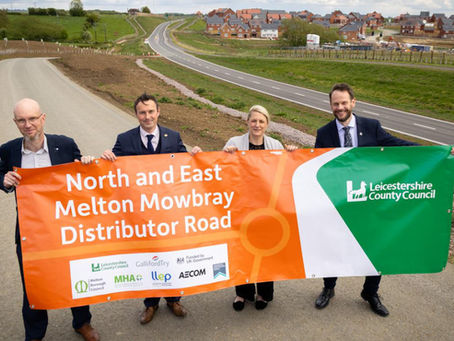 Pork Pie Way - The new £131 million distribution road in Melton Mowbray is now open.
