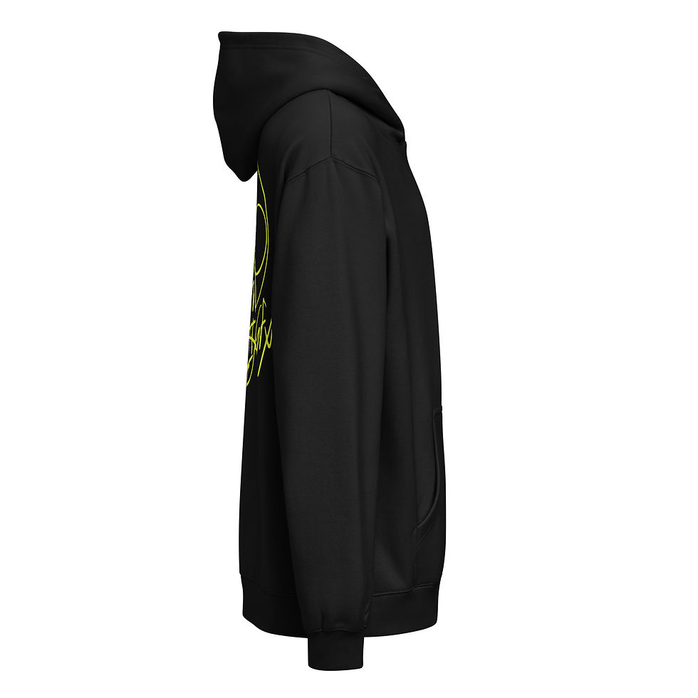 Thumbnail: Back Signature Skull - Unisex box hoodie