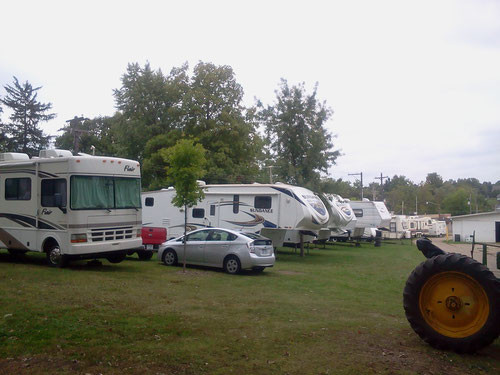 Camping at Hillsdale County Fair