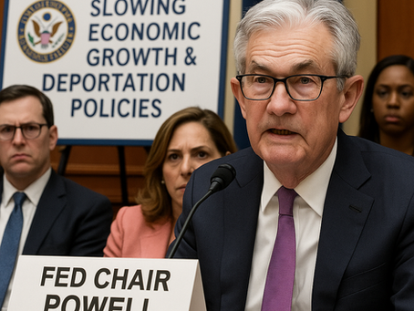 Fed Chair Powell Links Slowing U.S. Economic Growth to Deportation Policies