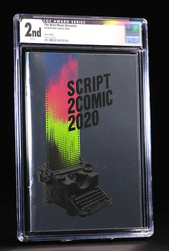 Script2Comic2020 2nd Prize Award Slab