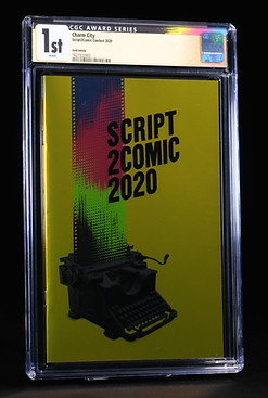 Script2Comic2020 1st Prize Award Slab