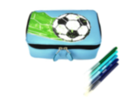 Kinder-Federmäppchen.     Sport