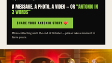 Antonio: A Life in Rhythm ❤️ (Top secret birthday surprise!)