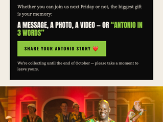 Antonio: A Life in Rhythm ❤️ (Top secret birthday surprise!)