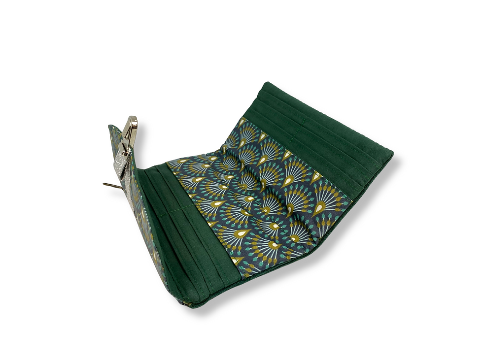Miniature : Portefeuille Compagnon - MAXI'z Ginza vert