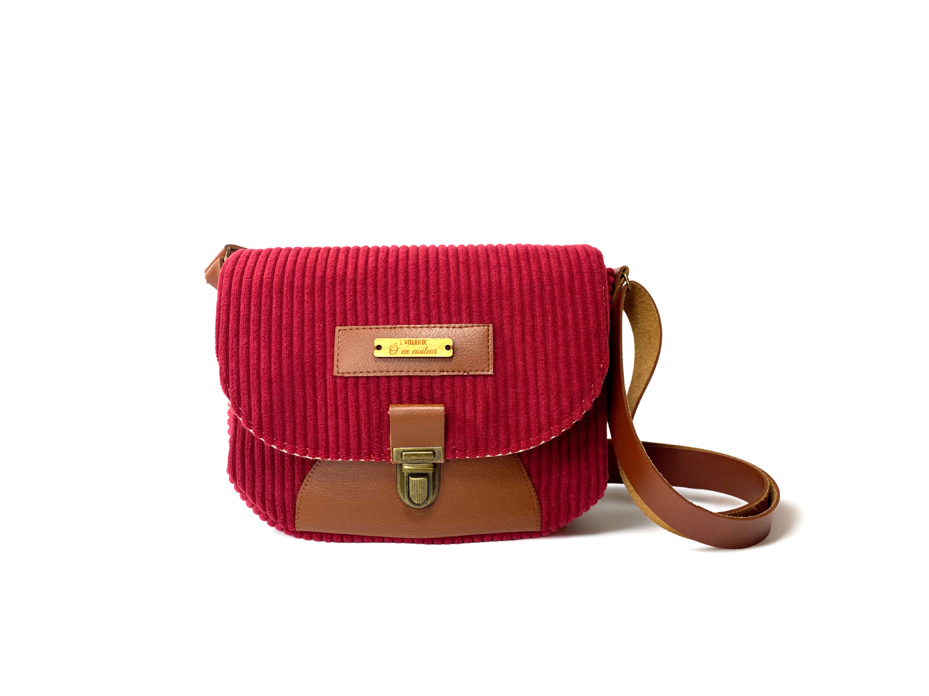 Sac à bandoulière - MINI'z Intemporel BORDEAUX