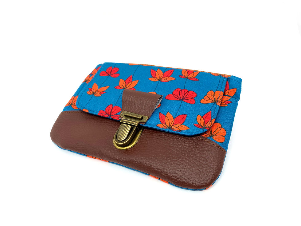Miniature : Porte monnaie  - ZIP'z Coquelicot
