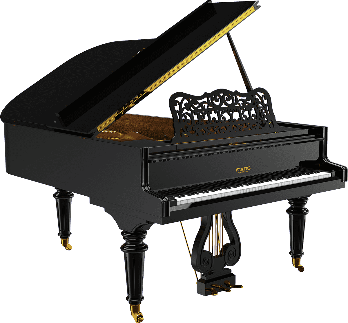 【中古】 French 4 Hands Piano Music: W & B.klien Pleyel Grand Piano Opera P190