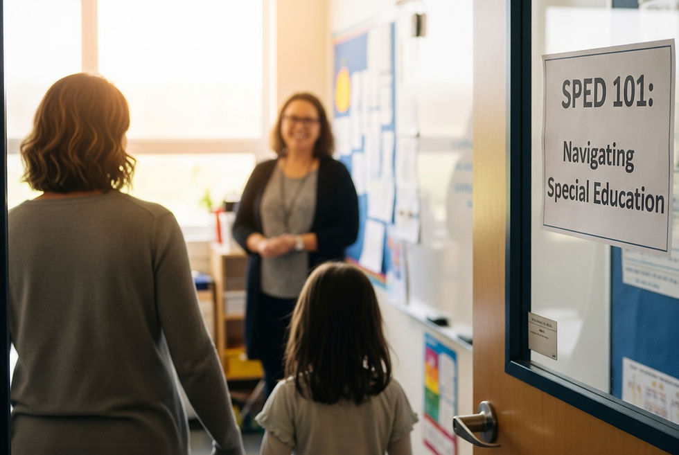 Introducing SPED 101: A New Field Notes Series for Parents and Educators