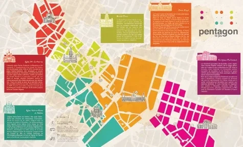 Map of Brussels