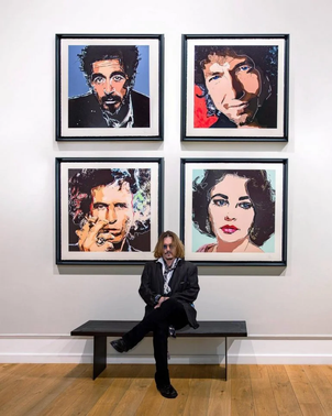 JOHNNY DEPP DEBUTS HIS FIRST ARTWORK COLLECTION AND RAKES IN $3.6M