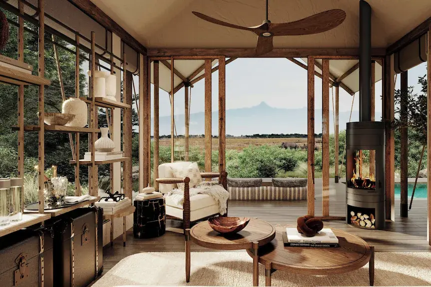 THE JW MARRIOTT MOUNT KENYA RHINO RESERVE SAFARI CAMP OFFICIALLY OPENS 