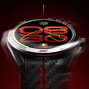 GET CONNECTED TO F1 WITH THE NEW TAG HEUER CONNECTED CALIBRE E5 42MM X F1