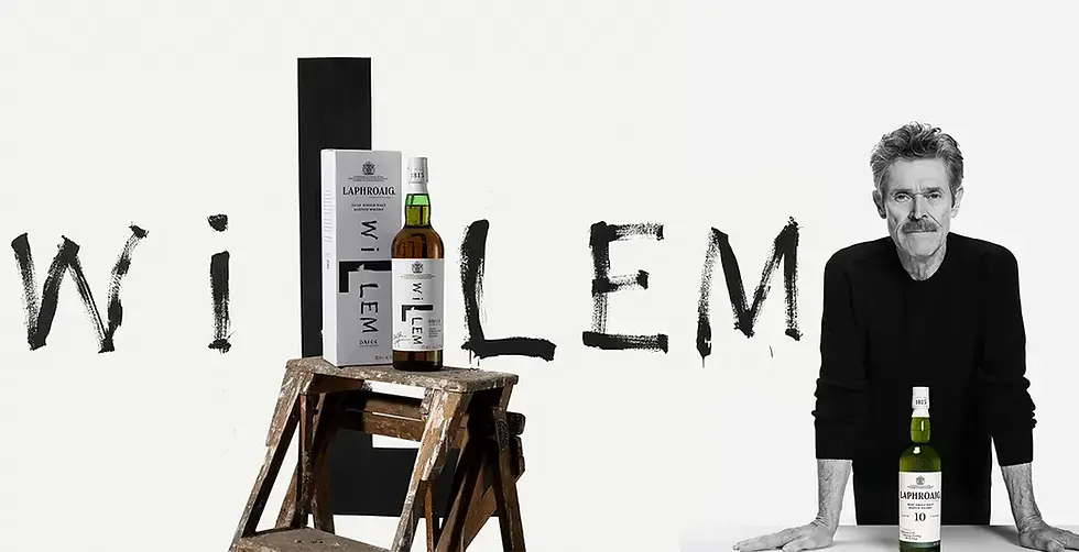 LAPHROAIG PARTNERS WITH WILLEM DEFOE TO REVEAL A NO-NONSENSE WHISKY