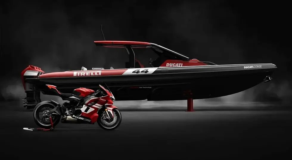 Ducati Pirelli Speedboat Range