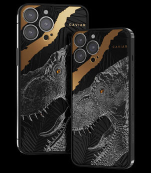CAVIAR EMBEDS REAL T-REX TOOTH INTO LATEST iPHONE CUSTOMIZATION