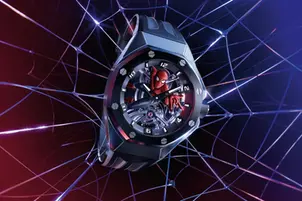 WITH GREAT POWER COMES GREAT RESPONSIBILITY ROYAL OAK CONCEPT TOURBILLON “SPIDER-MAN”