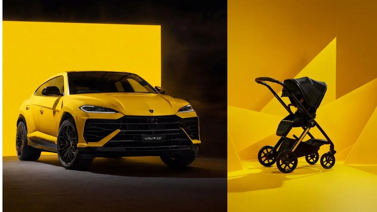 LAMBORGHINI LAUNCHES £3000 BABY STROLLER