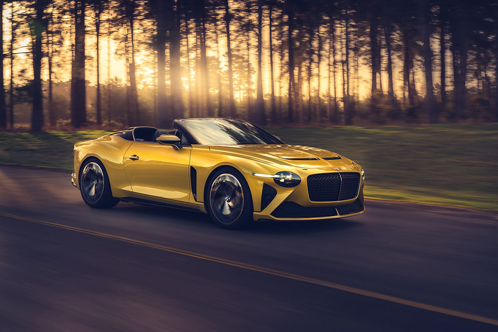 BENTLEY UNVEIL IT'S MOST EXCLUSIVE MODEL TO DATE