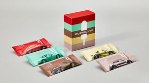 PORSCHE UNVEILS LIMITED EDITION PAINT COLOUR ICE CREAMS