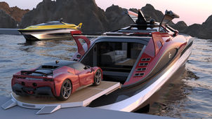 FERRARI OF THE SEA'S SUPERCAR CONCEPT