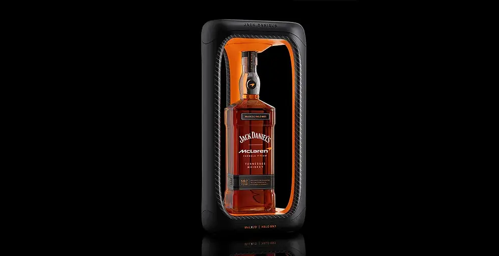 JACK DANIEL'S DEBUTS HALO MK1 TENNESSEE WHISKEY WITH MCLAREN F1 