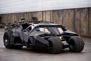 THE ULTIMATE COLLECTOR'S ITEM: THE FIRST EVER OFFICIAL BATMAN TUMBLER OFFERED FOR SALE
