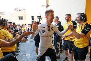 HULKENBERG SIGNS OFF IN ABU DHABI