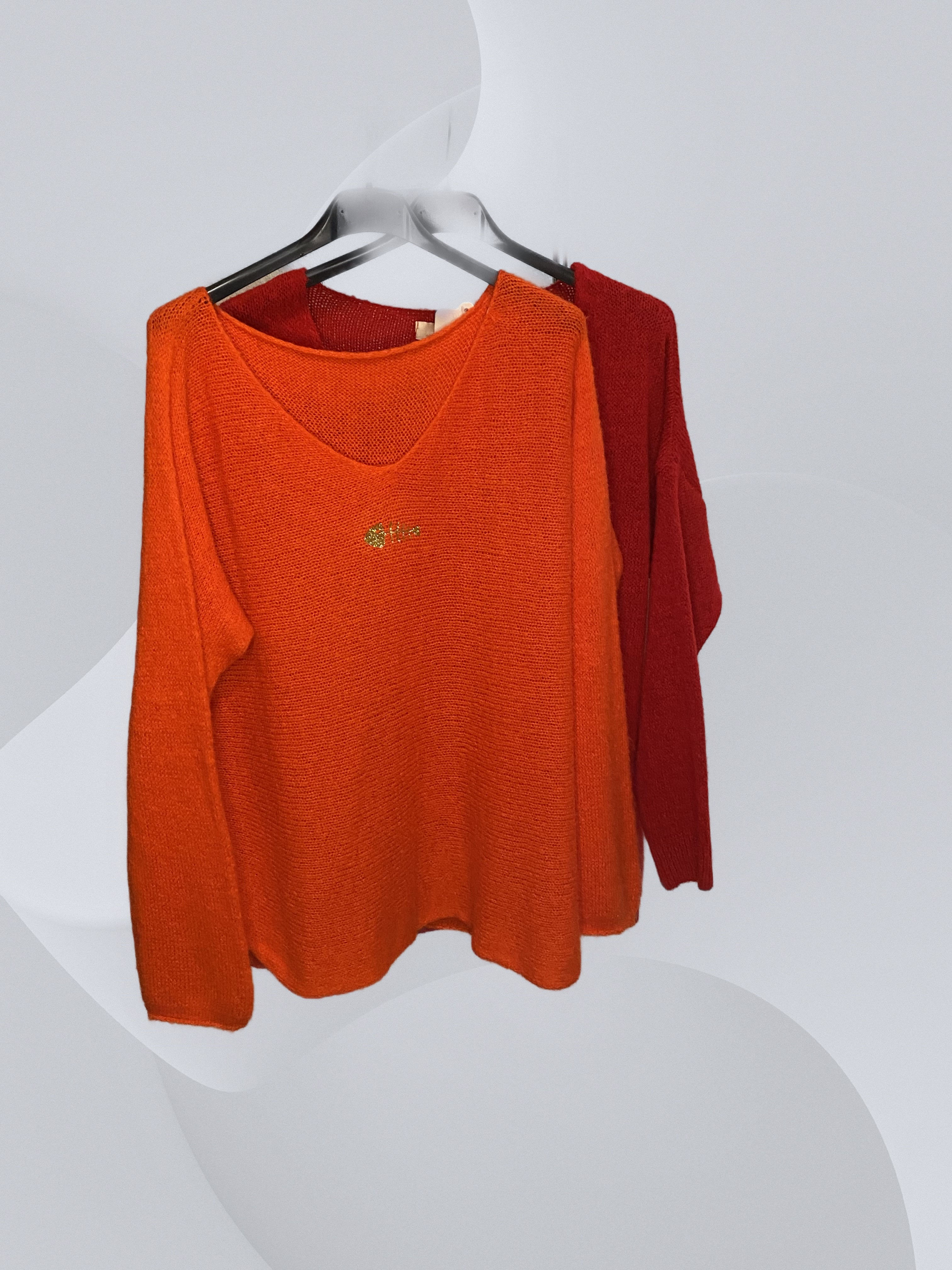 Pullover Glitzer