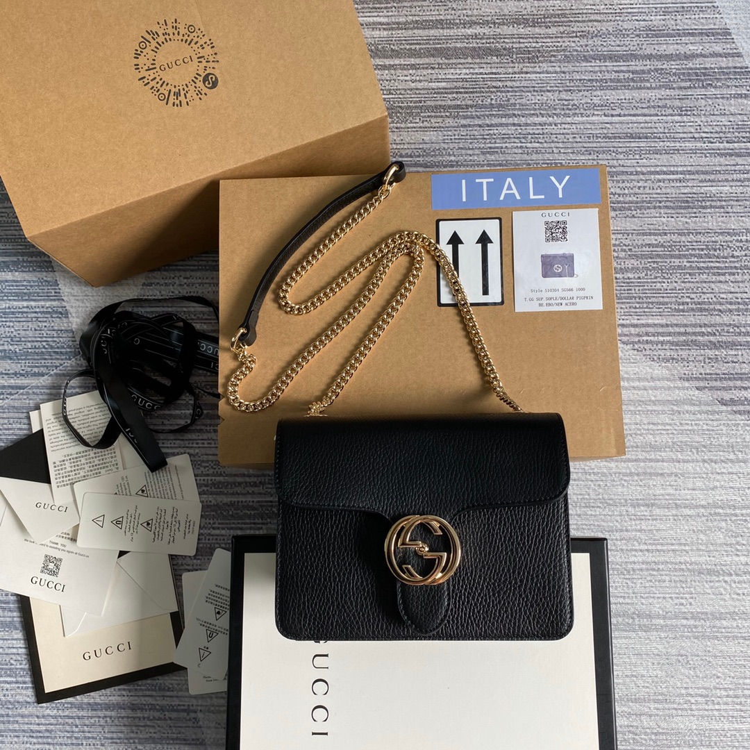 구찌 인터로킹 GG 크로스백