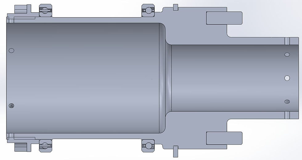 Front Hub CAD Model