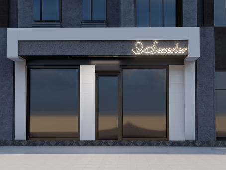 "Sezerler" Signage Design Alternative 1