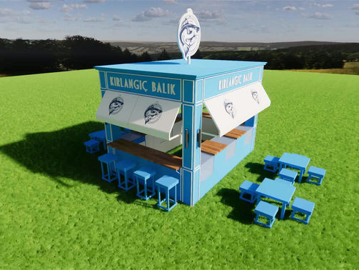 "Kırlangıç Balık" Kiosk