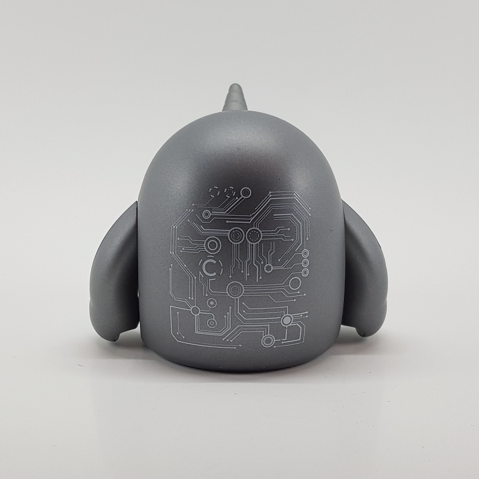 縮圖：第一代獨角恐龍：金屬色系列(Hamitate Silver)