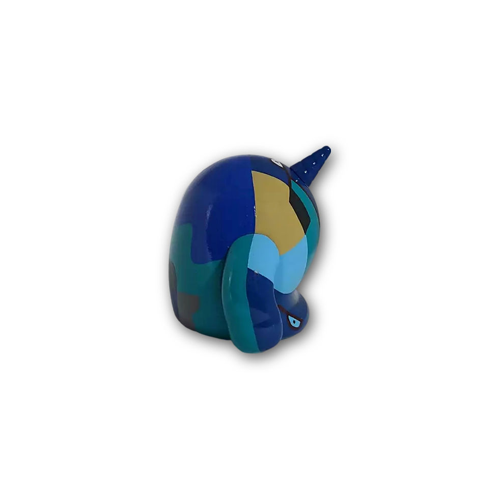 Thumbnail: Hand painted Unisaur: 06 (Painting included)