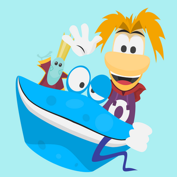 Cute Sticker, Icon Or Profile Picture (PFP) Of
Rayman, Glowbox & King Teensie