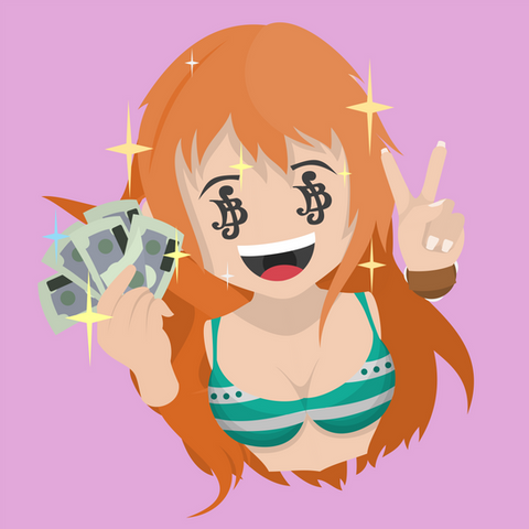 Cute Sticker, Icon Or Profile Picture (PFP) Of Nami