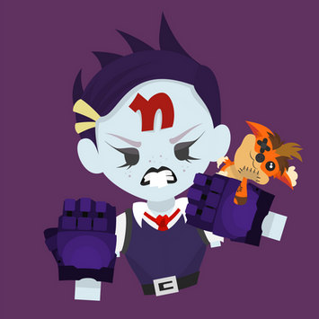 Cute Sticker, Icon Or Profile Picture (PFP) Of Nina Cortex