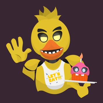 Cute Sticker, Icon Or Profile Picture (PFP) Of Chica