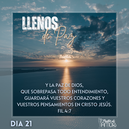 Día 21: Paz  