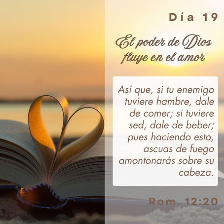 Día 19: El poder de Dios fluye en el amor