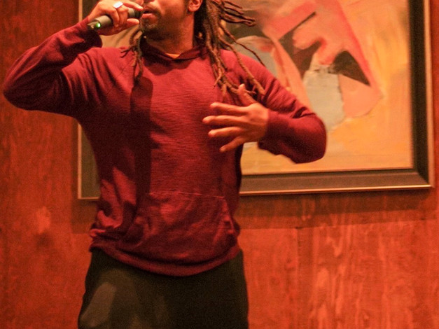 Los Angeles Rapper Louii King performs at Change the Tune