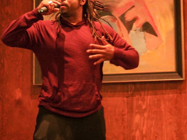 Los Angeles Rapper Louii King performs at Change the Tune