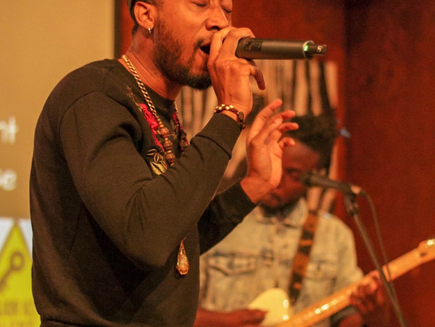 Black Noise performs during Change the Tune