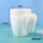 Thumbnail: 380ml Ceramic Angel Wings Handle Mug 