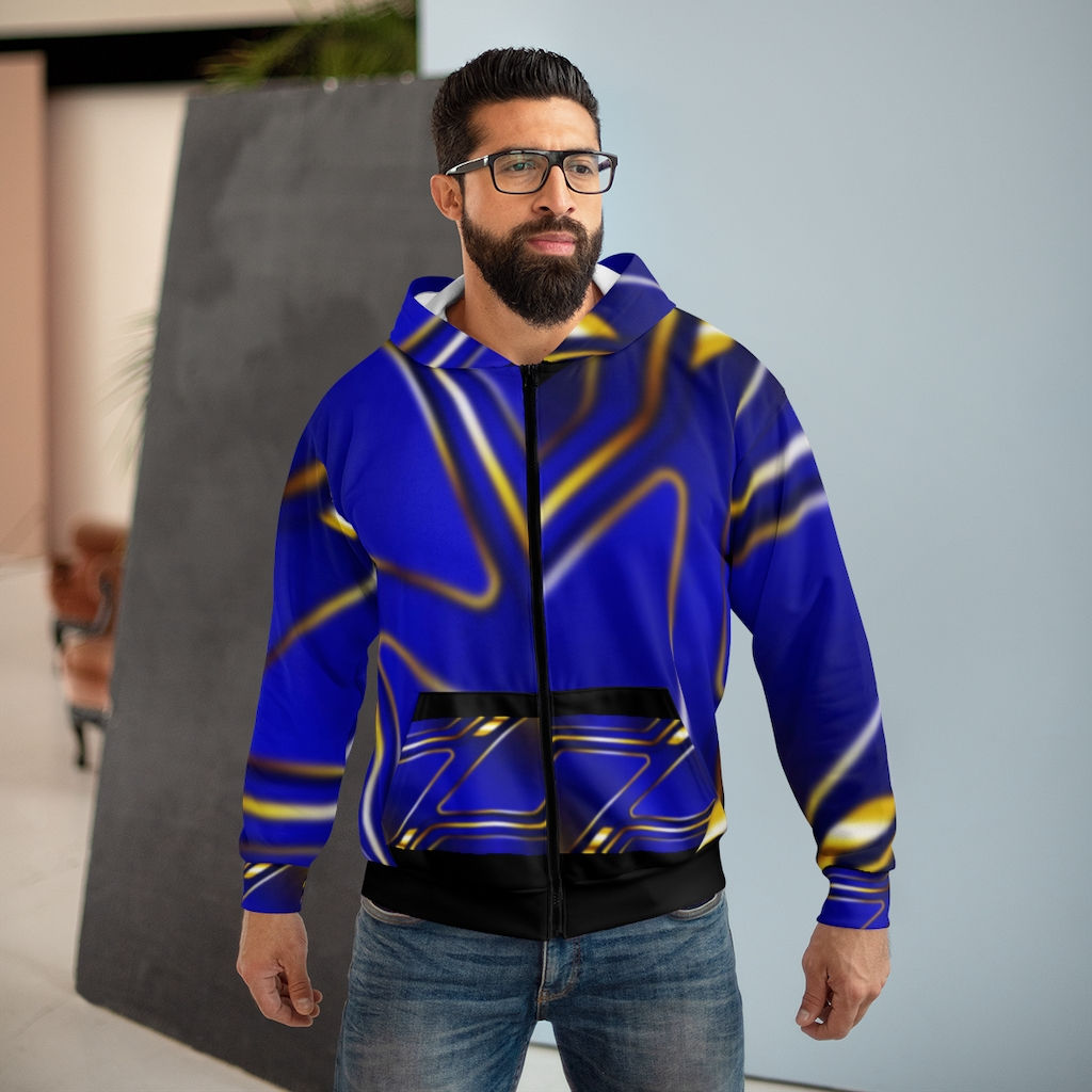MCLINN TECH WEAR Unisex Zip Hoodie