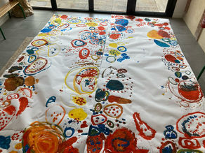 Création des décors pour notre comédie musicale